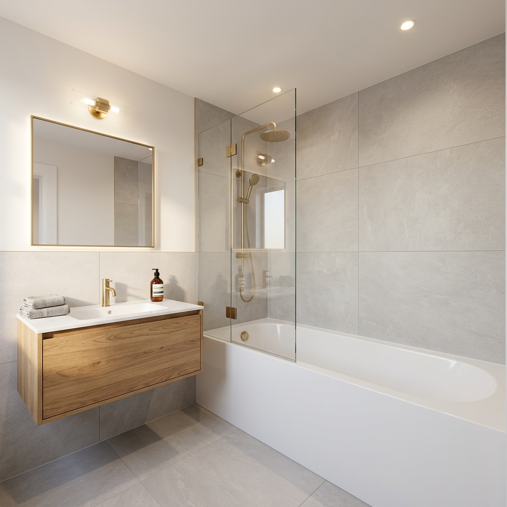 Birmingham, main bathroom — after