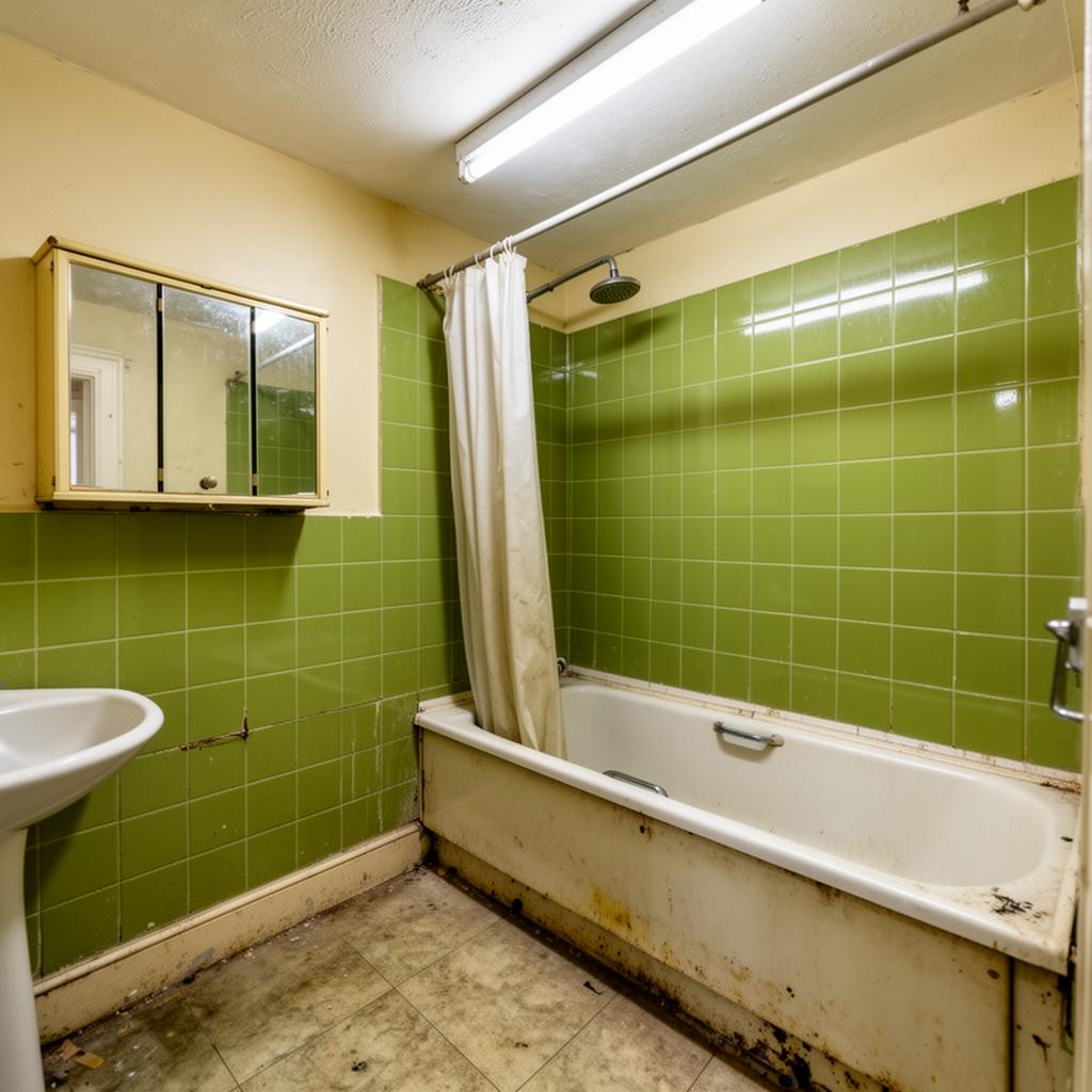 Birmingham, main bathroom — before