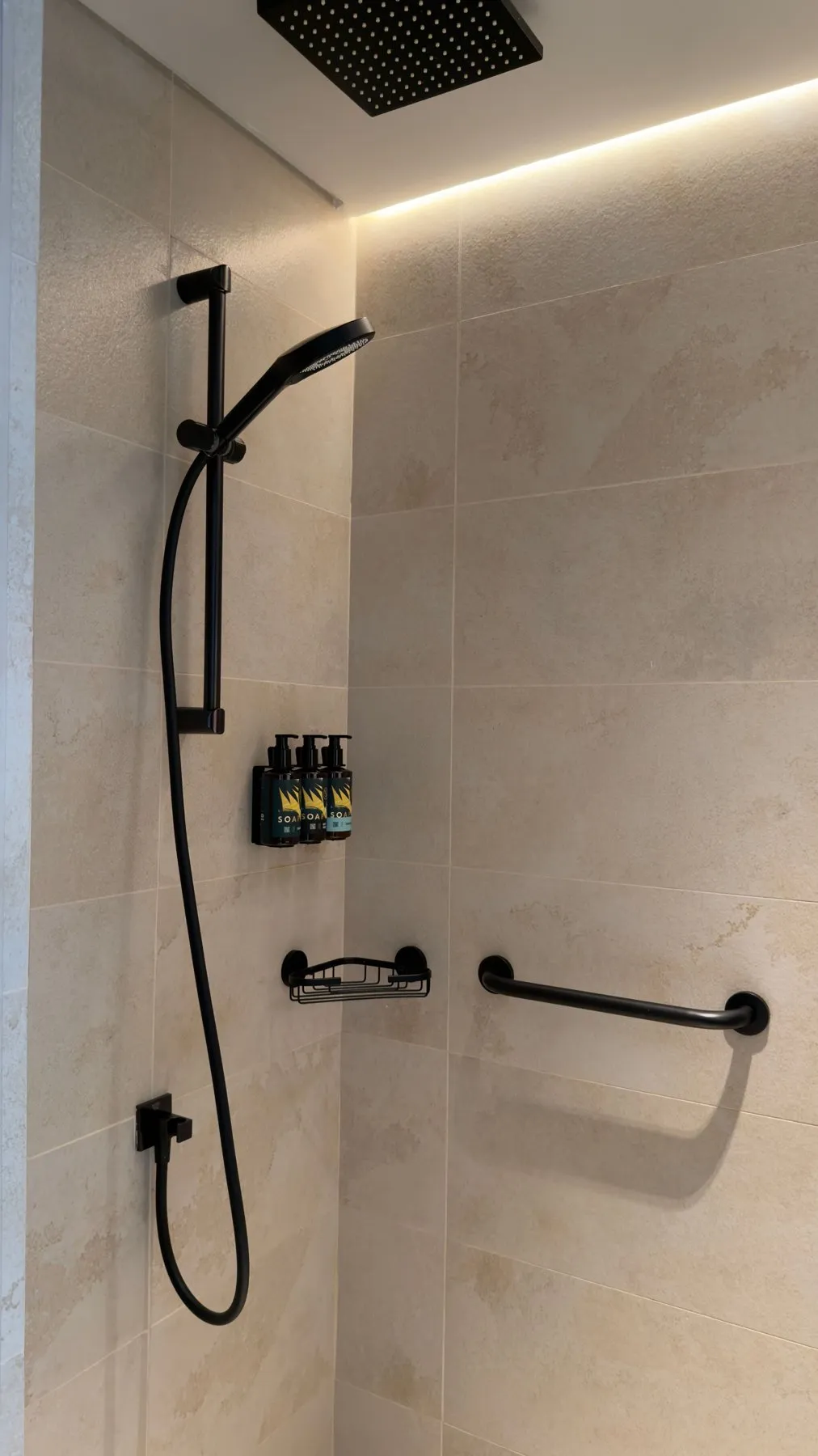 Walk-in showers